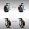 Service Caster 6 Inch SS Polyurethane Caster Set with Roller Bearings 4 Swivel Lock 2 Brake SCC SCC-SS30S620-PPUR-TLB-BSL-2-BSL-2 - alternate 6